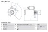 Стартер BOSCH 0986020141 (фото 1)