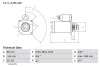 Стартер BOSCH 0986021051 (фото 1)