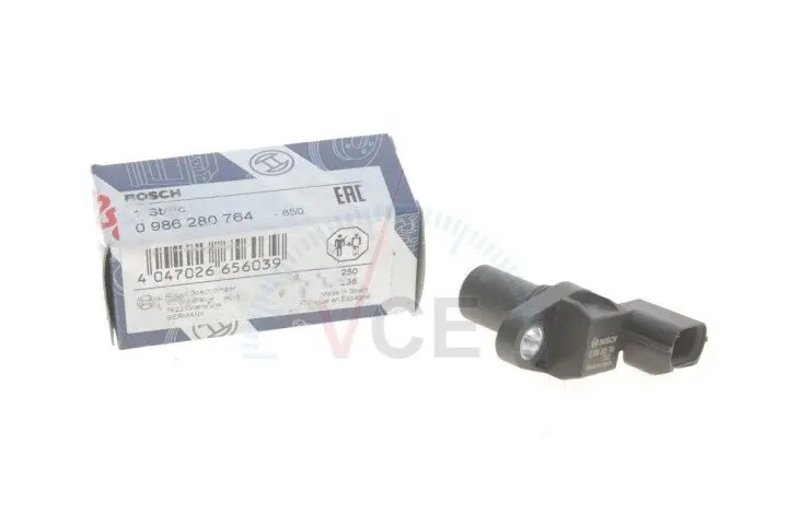 Датчик положения распределительного вала Suzuки Swift II/Vitarа 1.3/1.6i 89- BOSCH 0986280764 (фото 1)