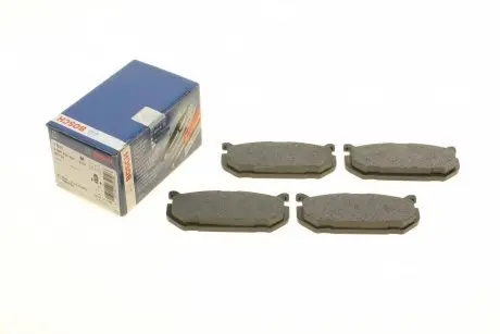 Комплект тормозных колодок, дисковый тормоз BOSCH 0 986 424 266