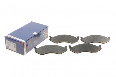 Комплект тормозных колодок, дисковый тормоз BOSCH 0 986 424 284 (фото 1)