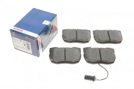 Комплект гальмівних колодок, дискове гальмо BOSCH 0 986 424 287