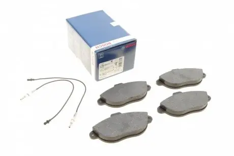 Комплект тормозных колодок, дисковый тормоз BOSCH 0 986 424 415