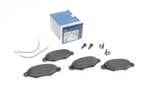 Комплект тормозных колодок, дисковый тормоз BOSCH 0 986 424 455