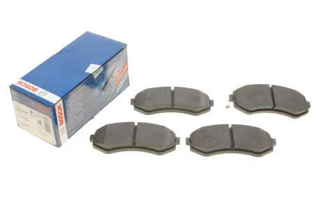 Комплект гальмівних колодок, дискове гальмо BOSCH 0 986 424 489