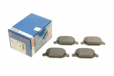 Комплект тормозных колодок, дисковый тормоз BOSCH 0 986 424 553