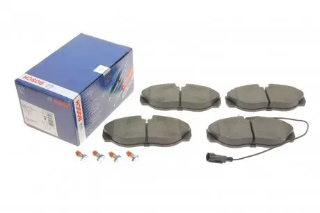 Комплект гальмівних колодок, дискове гальмо BOSCH 0 986 424 556