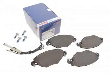 Комплект гальмівних колодок, дисковий гальмо BOSCH 0 986 424 582