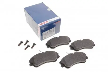 Комплект тормозных колодок, дисковый тормоз BOSCH 0 986 424 583
