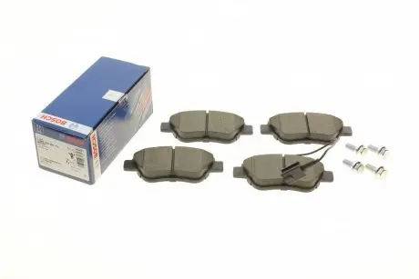 Комплект тормозных колодок, дисковый тормоз BOSCH 0 986 424 597