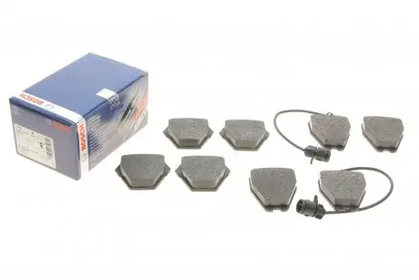 Комплект тормозных колодок, дисковый тормоз BOSCH 0 986 424 689