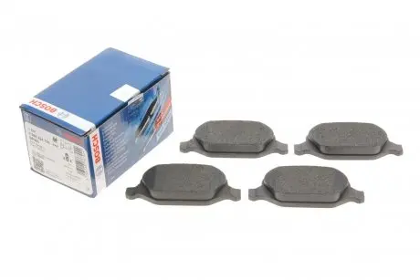 Комплект тормозных колодок, дисковый тормоз BOSCH 0 986 424 756