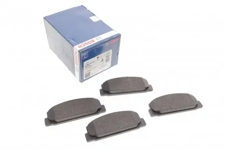 Комплект тормозных колодок, дисковый тормоз BOSCH 0 986 424 817