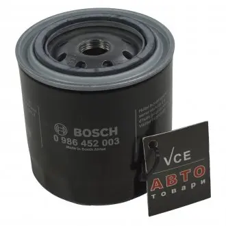 Масляный фильтр BOSCH 0 986 452 003