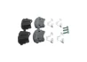 Комплект тормозных колодок задний, audi a4 allroad b9, a4 b9, a5, a6 allroad c8, a6 c8, a7, a8 d5, q5, q7, vw touareg 1.4-4.0h 01.15- BOSCH 0986460174 (фото 2)