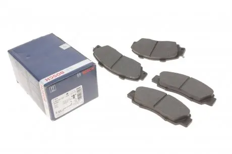Комплект тормозных колодок, дисковый тормоз BOSCH 0 986 461 142