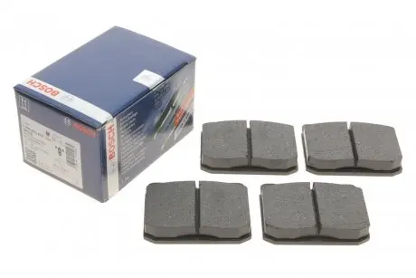 Комплект тормозных колодок, дисковый тормоз BOSCH 0 986 463 412