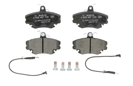 Комплект тормозных колодок, дисковый тормоз BOSCH 0 986 467 720