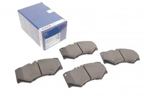 Комплект тормозных колодок, дисковый тормоз BOSCH 0 986 467 841