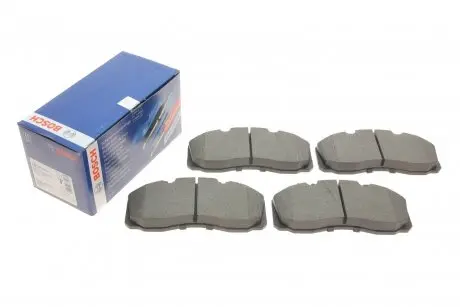 Комплект тормозных колодок, дисковый тормоз BOSCH 0 986 468 350