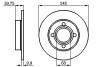 Тормозной диск BOSCH 0 986 478 216 (фото 1)