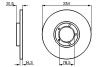 Тормозные диски BOSCH 0986478345 (фото 1)