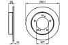 Тормозной диск BOSCH 0 986 478 377 (фото 1)