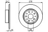 Задний тормозной диск л/п BOSCH 0986478463 (фото 1)