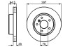 Диск тормозной пер. range rover BOSCH 0986478483 (фото 1)