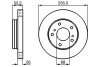 Гальмівні диски BOSCH 0986478485 (фото 1)