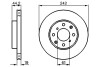 Тормозные диски BOSCH 0986478503 (фото 1)