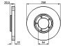 Гальмівний диск BOSCH 0 986 478 530 (фото 1)