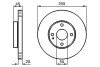 Тормозной диск BOSCH 0 986 478 996 (фото 1)