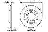 Тормозной диск BOSCH 0 986 479 487 (фото 1)