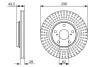 Тормозной диск BOSCH 0 986 479 664 (фото 1)