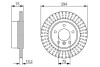 Гальмівні диски BOSCH 0986479670 (фото 1)