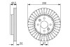 Тормозные диски BOSCH 0986479676 (фото 1)