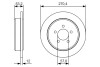 Гальмівні диски BOSCH 0986479A80 (фото 1)