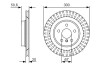 Тормозной диск BOSCH 0986479C95 (фото 5)