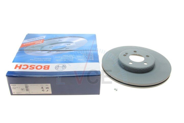 Диск тормозной (задний) mb c-class (w205) 15-(320x24) (с покрытием) (вентил.) BOSCH 0986479H43 (фото 1)