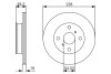 Toyota диск тормозной передн.coprolla 88- BOSCH 0986479R75 (фото 1)