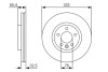 Тормозной диск BOSCH 0 986 479 S72 (фото 1)