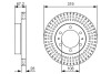 Тормозной диск BOSCH 0 986 479 T36 (фото 1)