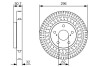 Тормозной диск BOSCH 0 986 479 T37 (фото 1)