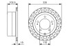 Тормозной диск BOSCH 0 986 479 U32 (фото 1)