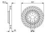 Диск пер. лев. lexus ls 06- BOSCH 0986479V74 (фото 1)