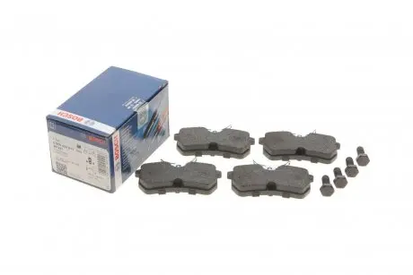 Комплект тормозных колодок, дисковый тормоз BOSCH 0 986 494 011
