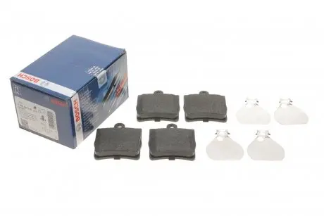 Комплект тормозных колодок, дисковый тормоз BOSCH 0 986 494 016