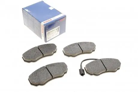 Комплект тормозных колодок, дисковый тормоз BOSCH 0 986 494 048