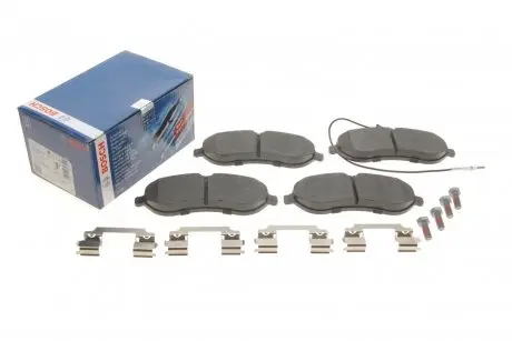 Комплект тормозных колодок, дисковый тормоз BOSCH 0 986 494 163